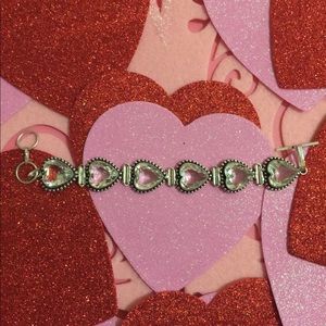 Bracelet white topaz